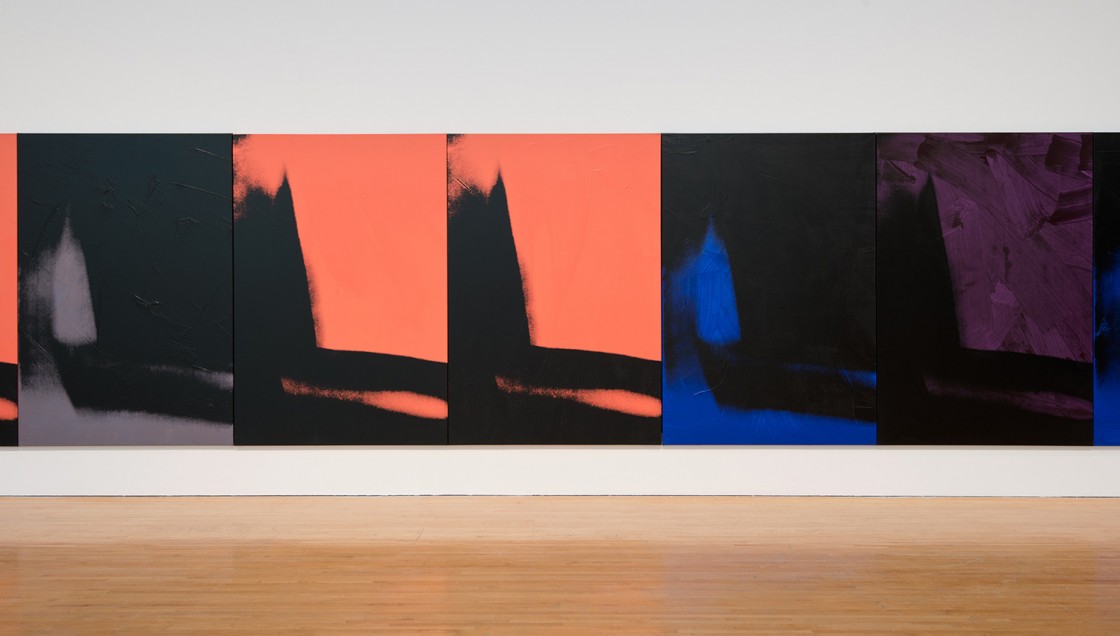 Andy Warhol: Shadows Installation View 04