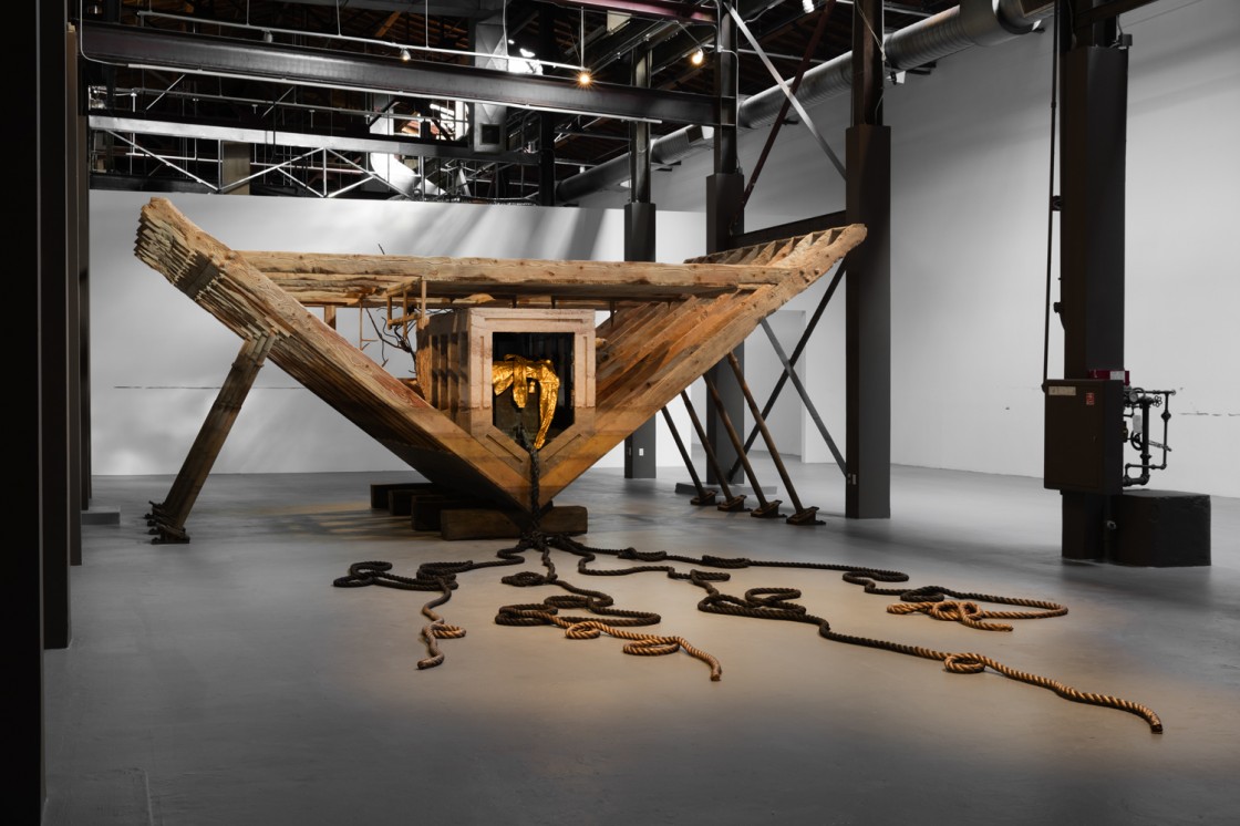 Matthew Barney: RIVER OF FUNDAMENT Installation View 01
