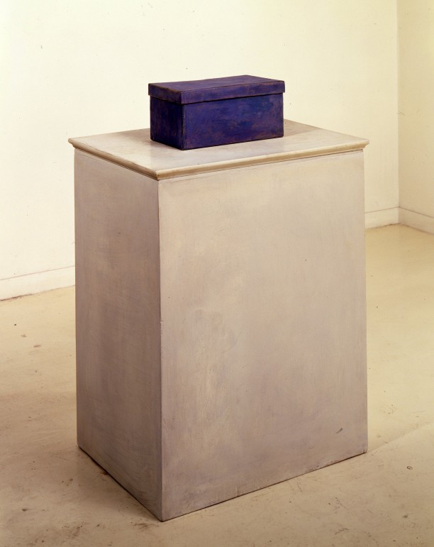Untitled (Shoebox and Pedestal)