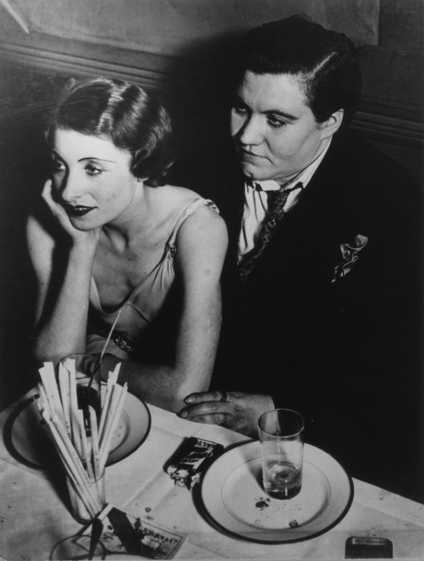A couple at Le Monocle