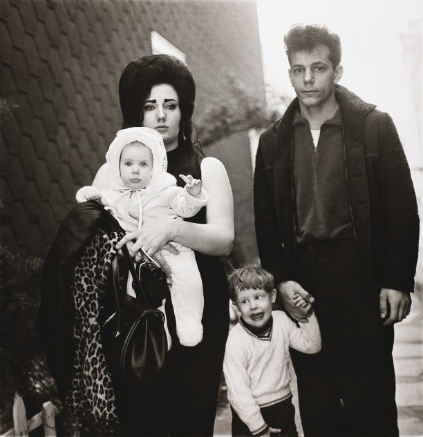 A young Brooklyn family going for a Sunday outing, N.Y.C.