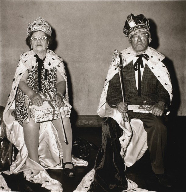 The King and Queen of a Senior Citizens Dance, N.Y.C.