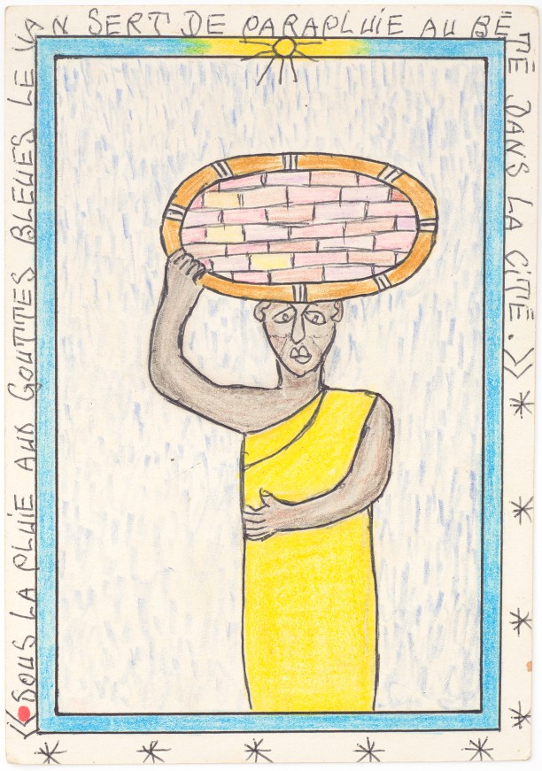 Untitled (Sous La Pluie Aux Gouttes Bleues)