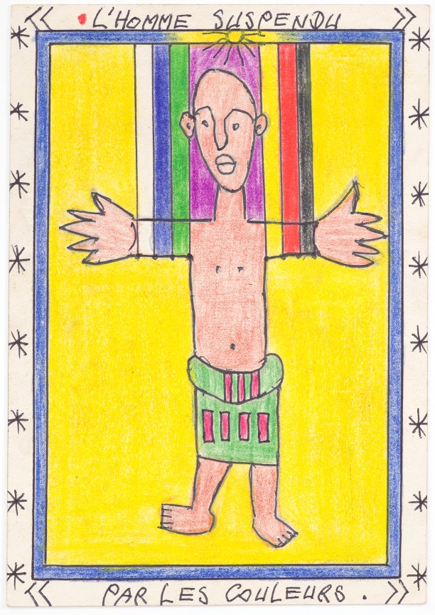 Untitled (L'homme Suspendu- Par Les Couleurs)