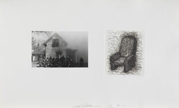 Untitled (firemen and chair)