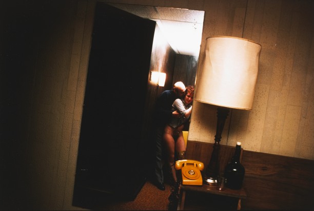 Nan and Dickie in the York Motel, New Jersey