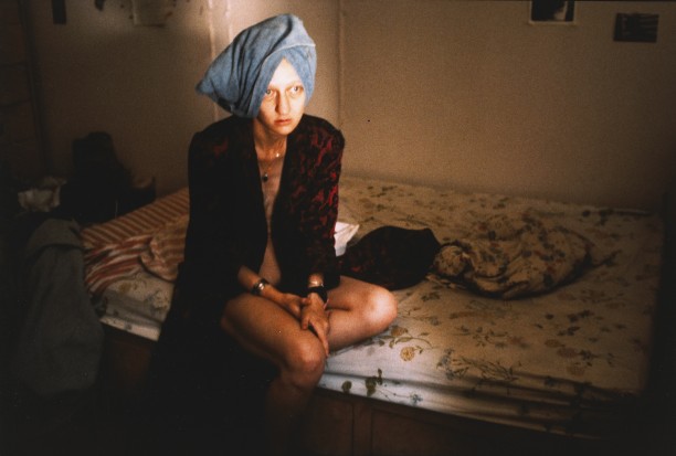 Suzanne on her bed, New York City