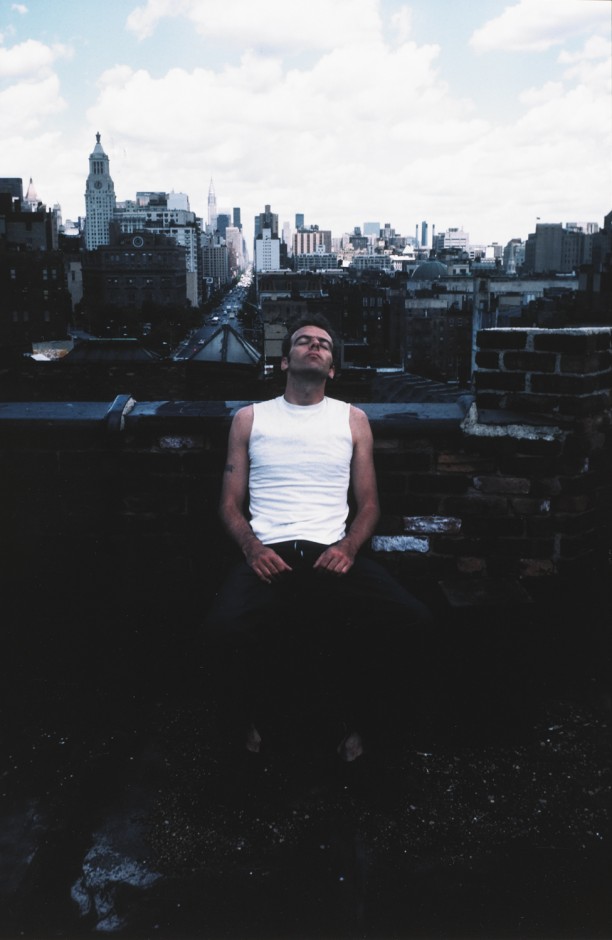 Brian on the Bowery roof, New York City