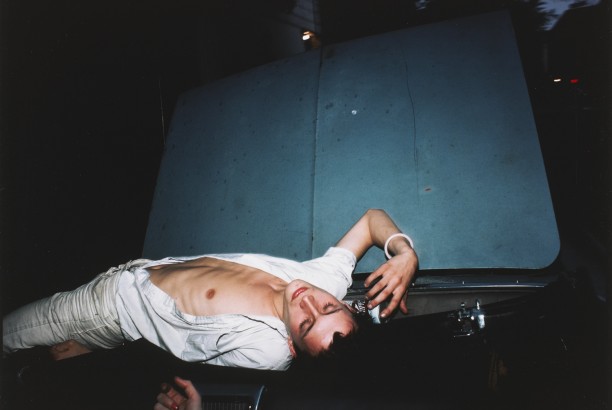 French Chris on the convertible, New York City