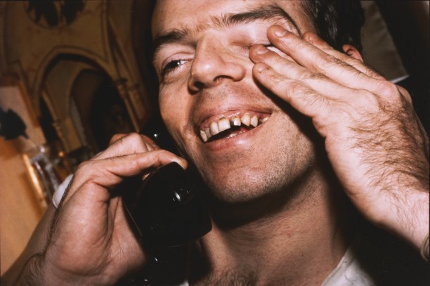 Brian on the phone, New York City