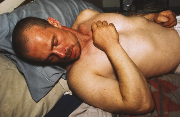 Kowald on my bed, New York City