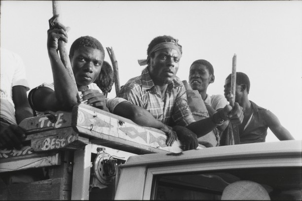Revolutionaries from Gonaïves hunt the Tontons Macoute, Gros-Morne