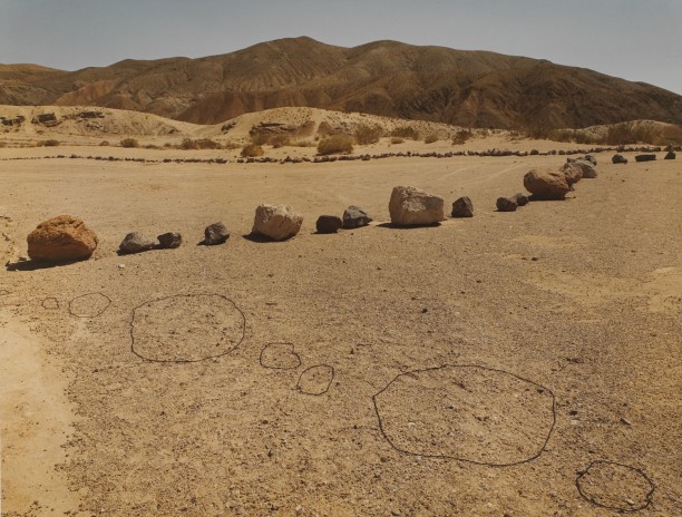 Outlined Boulders, Red Rock Canyon, California