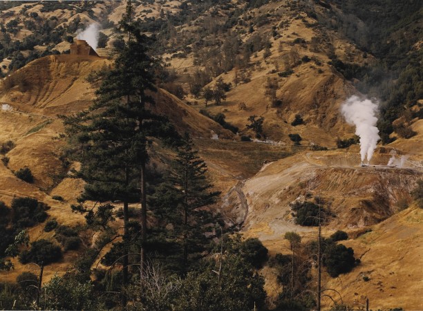 The Geysers Power Plant, Mayacamas Mountains, California