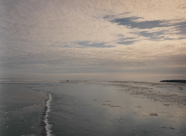 Ice Breakup on Lake Erie