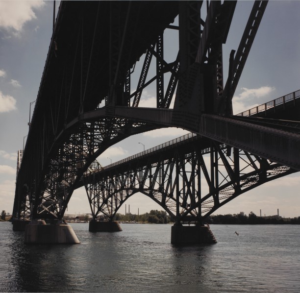 Boys Jumping from Grand Island Bridge