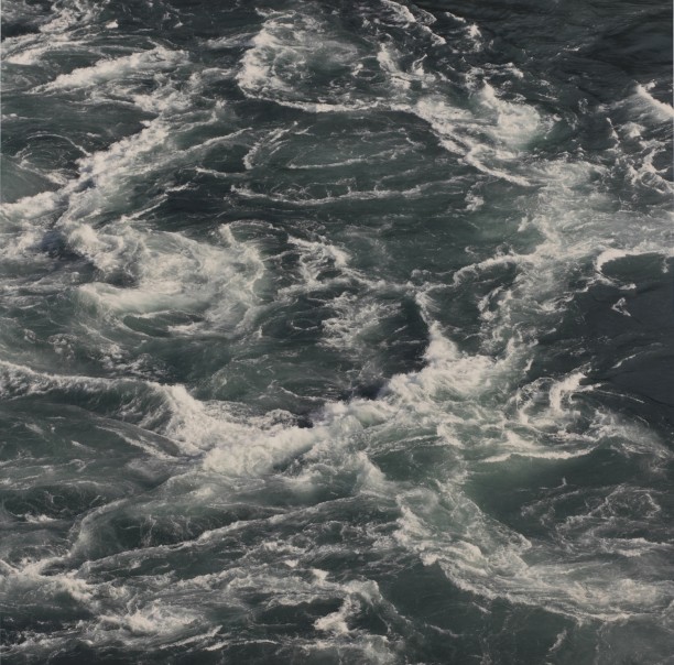 Turbulent Water near the Whirlpool