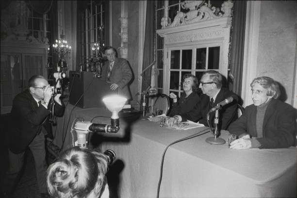 National Book Awards Press Conference, New York, 1970