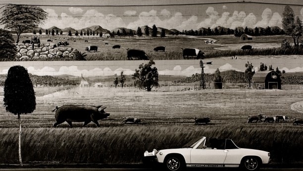 Farmer John Mural
