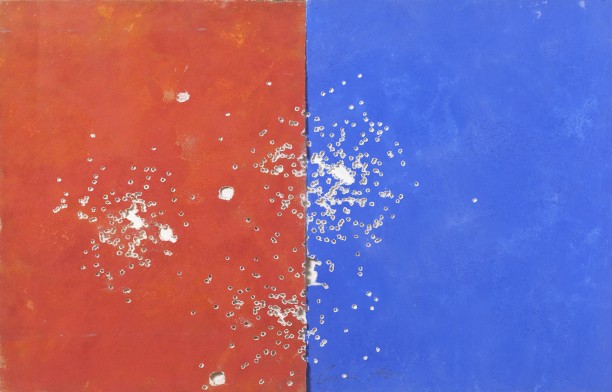 Untitled (Blue and Orange)