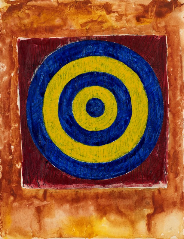 Target on Orange Field