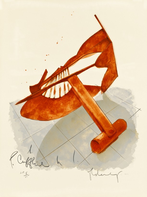 Picasso Cuflink, from Homage to ...