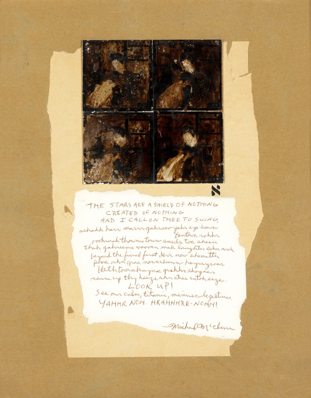 Untitled (Michael McClure Poem)