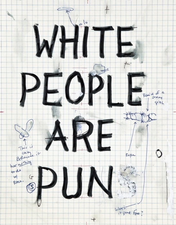 White people are pun