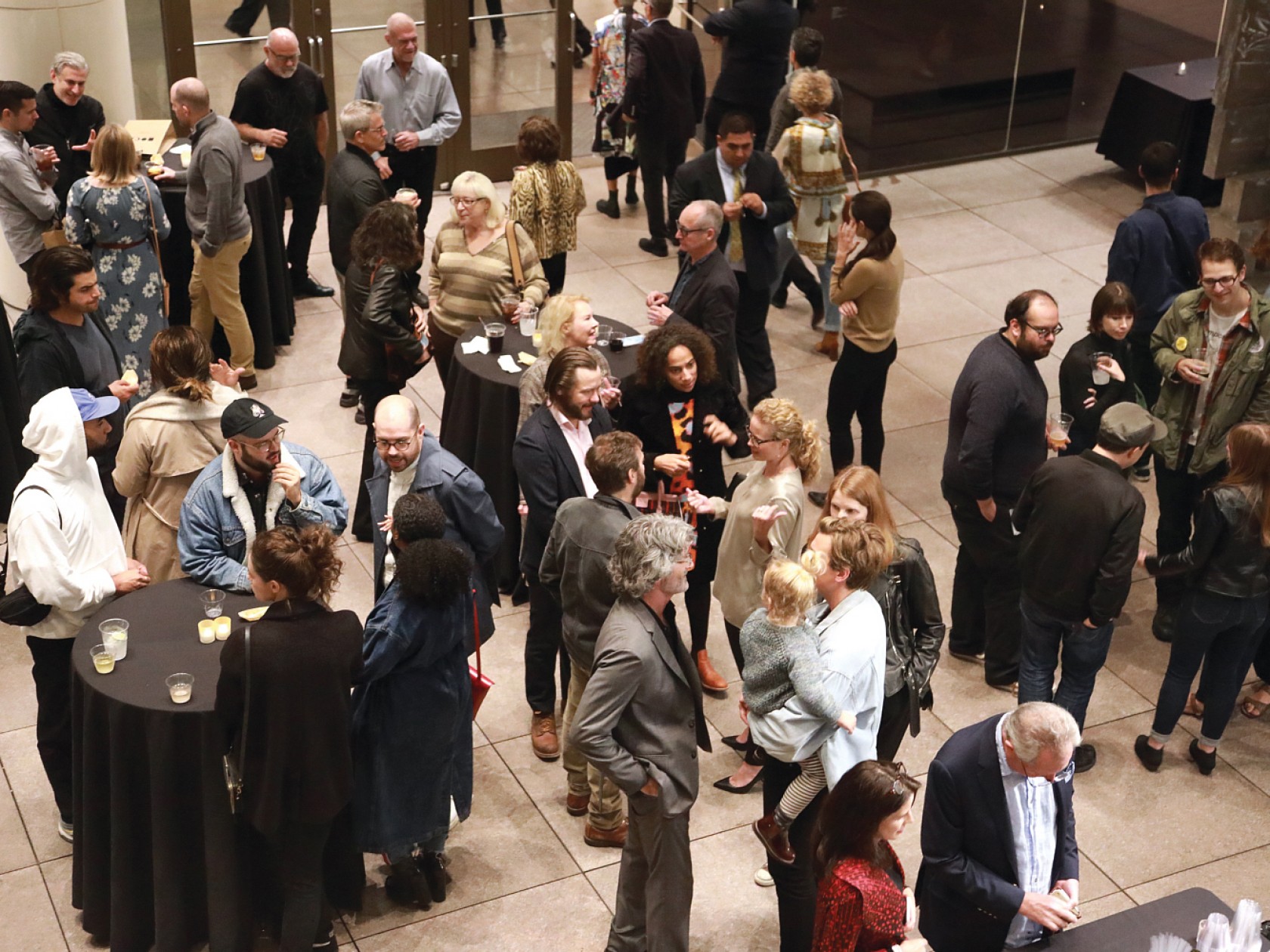 Exhibition opening event for One Day at a Time: Manny Farber and Termite Art
