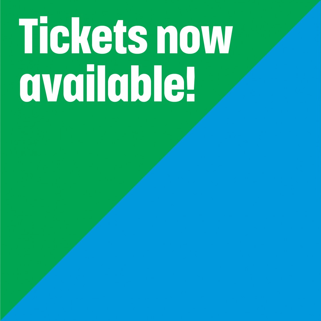 Advance FREE ticket reservations are now available!