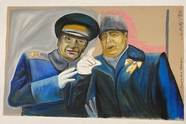 Strong and Stronger (Soviet Leader Brezhnev with Defense Minister Dmitri Ustinov)