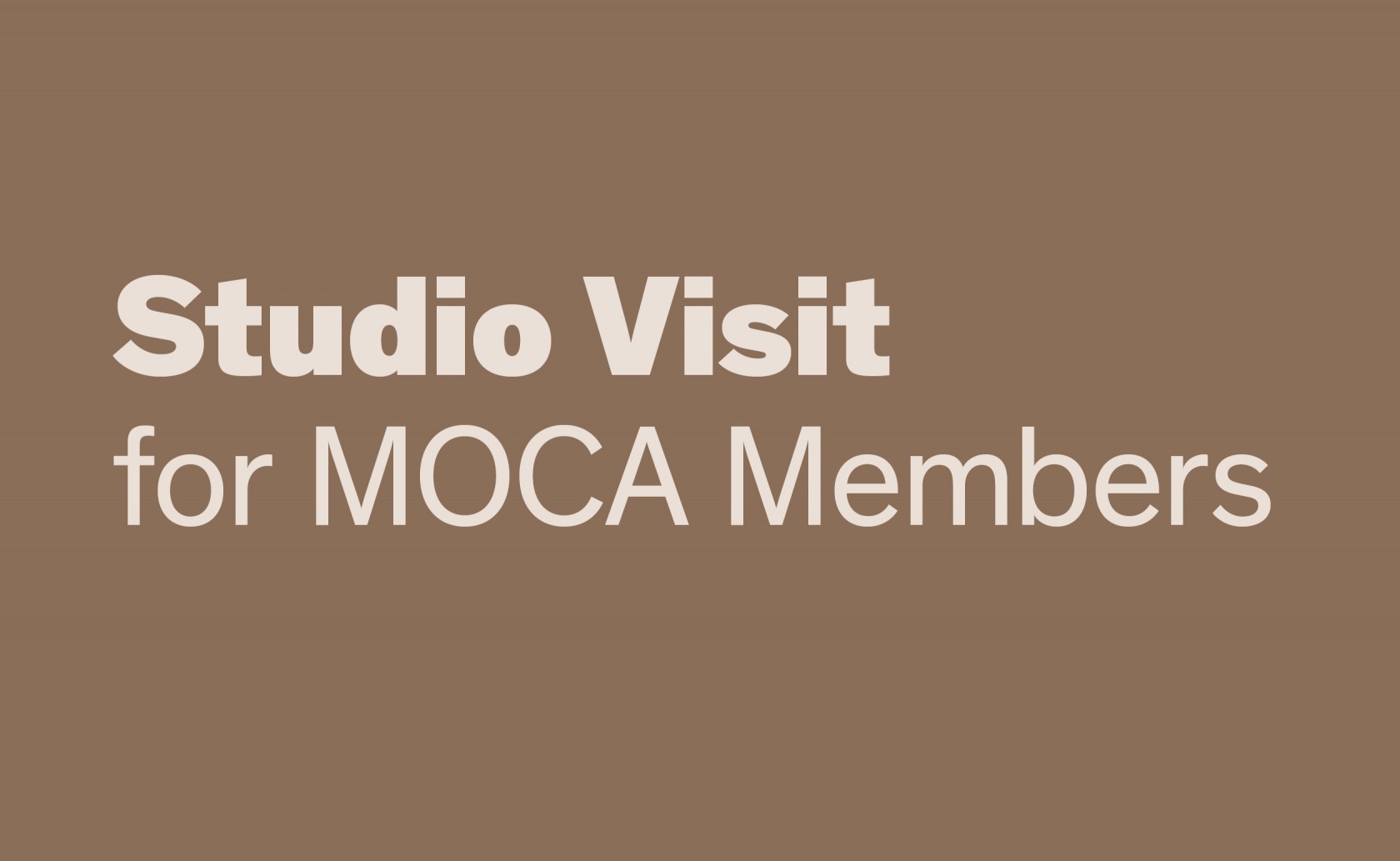 Off-site Studio Visit with artist Analia Saban