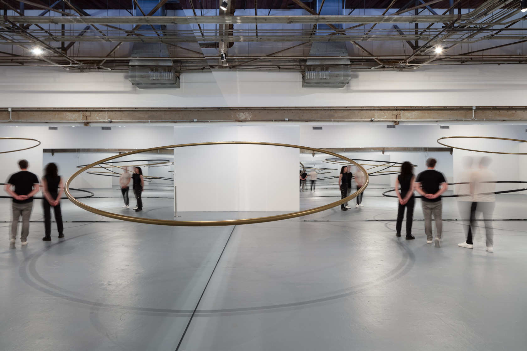 Installation view of Olafur Eliasson: OPEN